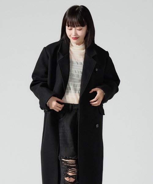 Chick コート チェスターコート Fake Melton Chester Coat / フェイク