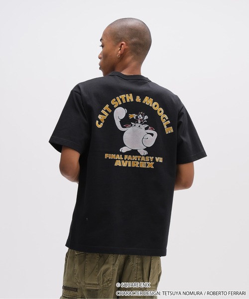 AVIREX（アヴィレックス） tシャツ × FINAL FANTASY VII REMAKE」CREW