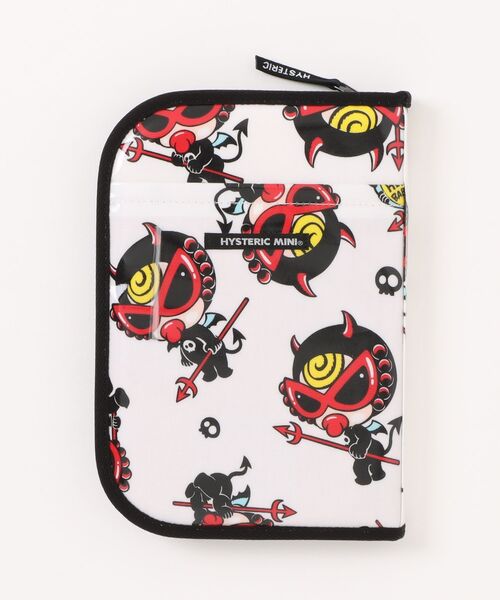 HYSTERIC MINI（ヒステリックミニ） DEVILKIN総柄 PVC マルチケース