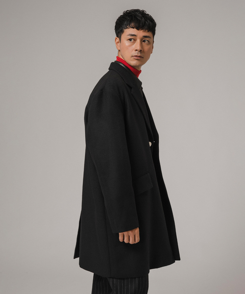 Mackintosh（マッキントッシュ） チェスターコート 40 ブラック メンズ