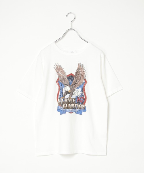 notch. tシャツ イーグルプリントTシャツ レディース : ZOZOTOWN Yahoo