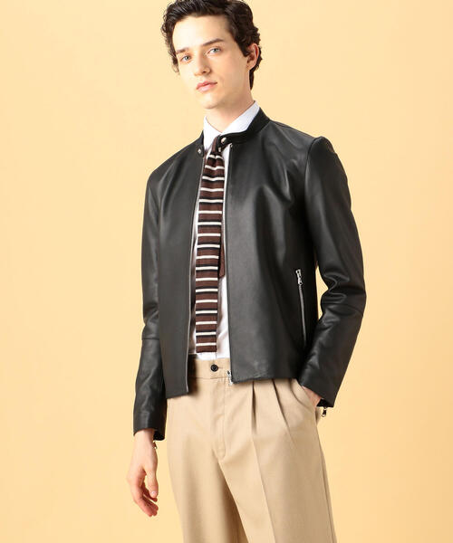 Tomorrowland トゥモローランド レザージャケット 羊革 リアルレザー