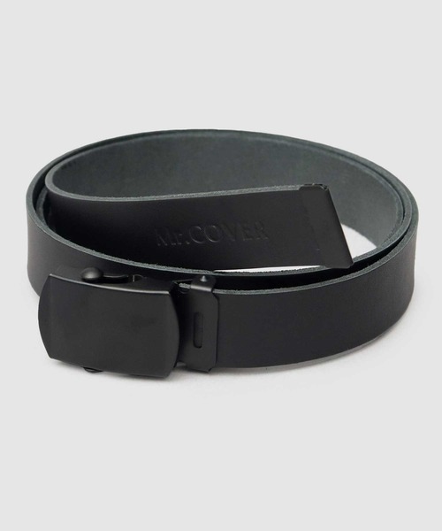 Mr.COVER ベルト 日本製 本革 レザー ロング ガチャベルト メンズ