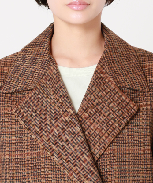 超美品☆SLOBEイエナ☆淡いブラウンが素敵な チェスターコート38 SLOBE