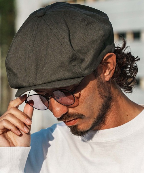 CAMBIO（カンビオ） 帽子 キャスケット mko13333- Linen Blend Big