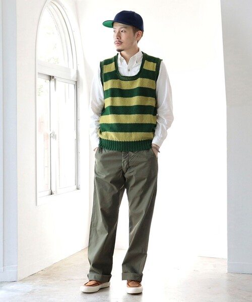 BUZZ RICKSON'S パンツ チノパン メンズ × fennica / 別注 1941