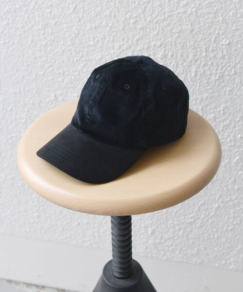 SHIPS any キャップ 帽子 any: コーデュロイ コンビネーション 6パネル