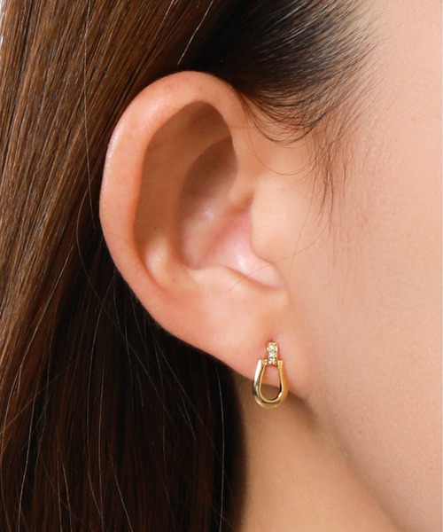 VENDOME AOYAMA（ヴァンドーム青山） ピアス K18YG ホースシュー