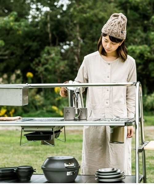 snow peak（スノーピーク） ステンレスキッチンテーブル : ZOZOTOWN