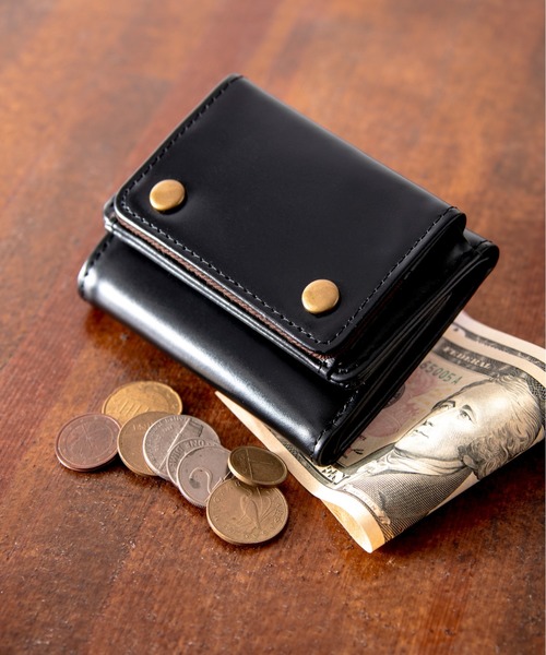 DEVICE（デバイス） 財布 Rename カウレザー本革 3つ折り コンパクト