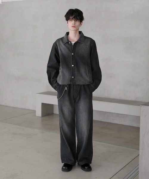 ASTRONOMY セットアップ 「セットアップ 2点セット」ショートデニム