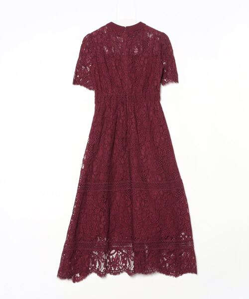 タグ付き新品] 本物 Dorry Doll オケージョンワンピース ボルドー タグ