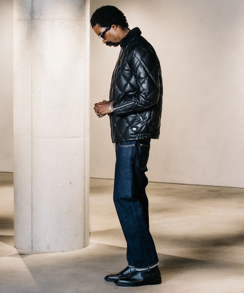 CRIMIE（クライミー） ブルゾン アウター DIAMOND QUILT LAMB LEATHER