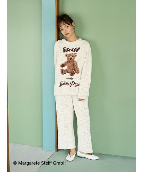 gelato pique（ジェラートピケ） パジャマ ルームウェア 「Steiff