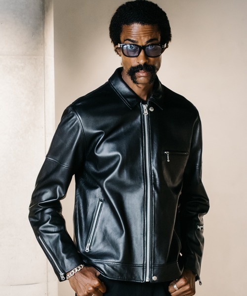 CRIMIE（クライミー） 革ジャン ライダース SPANISH LAMB LEATHER