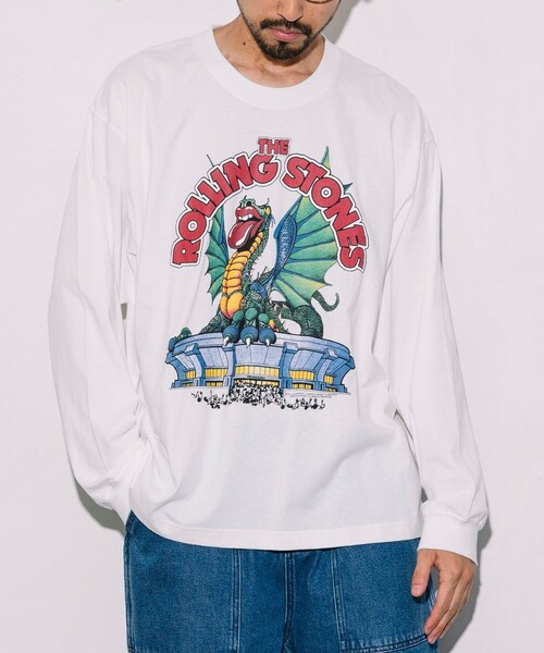 FREAK'S STORE（フリークスストア） tシャツ 「EXCLUSIVE」The Rolling