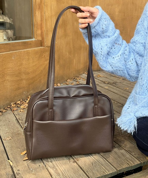 florist（フローリスト） ボストンバッグ 「外ポケット付・軽量