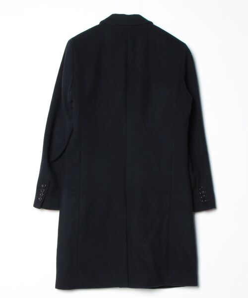 NANO universe（ナノ・ユニバース） チェスターコート S ネイビー