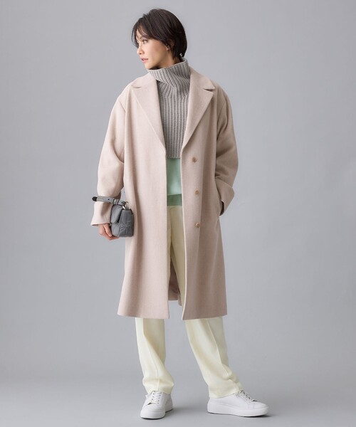 自由区（ジユウク） コート チェスターコート シャルムビーバーロング