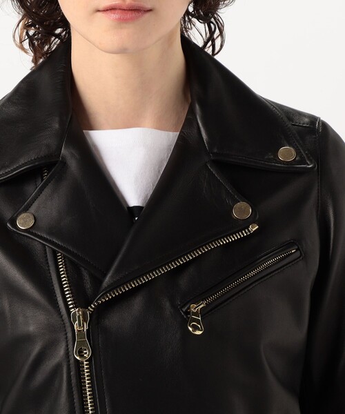 CINQUANTA（チンクワンタ） レザージャケット ライダース CINQUANTA W