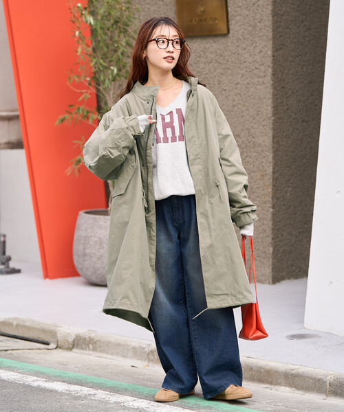 ずっと真夜中でいいのに。モッズコート Lサイズ】ずとまよ 叢雲 モッズ