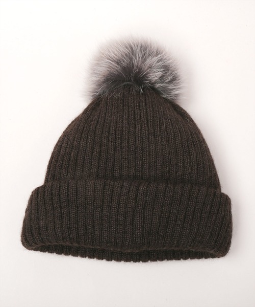 CA4LA（カシラ） ニット帽 ニットキャップ EX PLATINA FOX 7