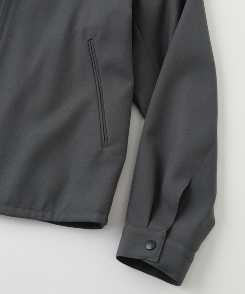 ATON（エイトン） コート ジャケット BACK SATIN HARRINGTON