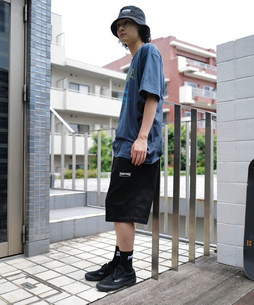 THRASHER（スラッシャー） パンツ WORK HALF PANTS/スラッシャーワイド
