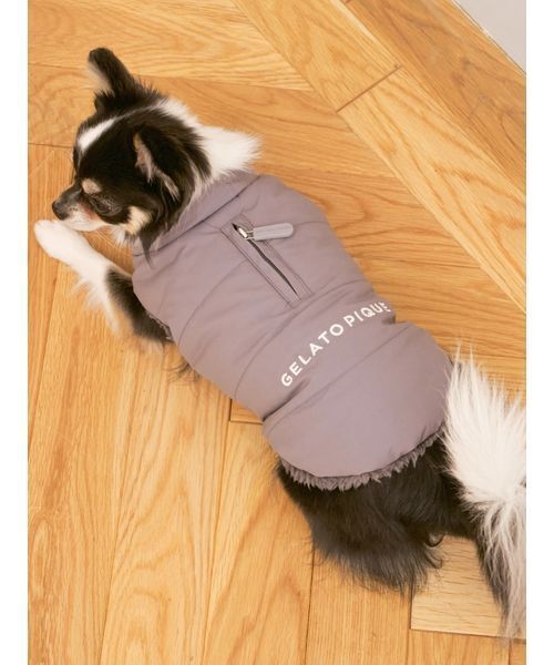 gelato pique（ジェラートピケ） 犬 服 「CAT＆DOG」中綿ベスト