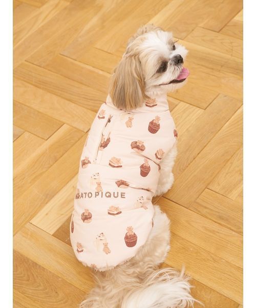 gelato pique（ジェラートピケ） 犬 服 「CAT＆DOG」XL・XXLサイズ中綿