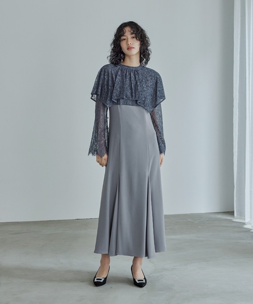 niana（ニアナ） ドレス レイヤードケープドレス ボレロ パーティー