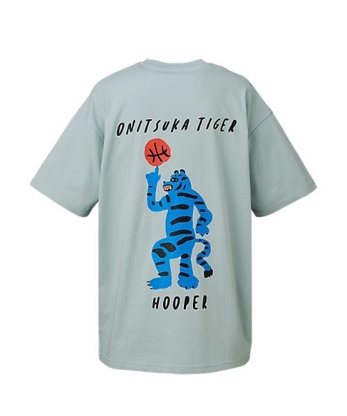 Onitsuka Tiger（オニツカタイガー） tシャツ OVERSIZED GRAPHIC TEE