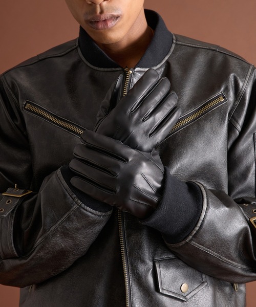 ANDER HUNK 手袋 Lamb Lether Gloves/ラムレザーグローブス メンズ