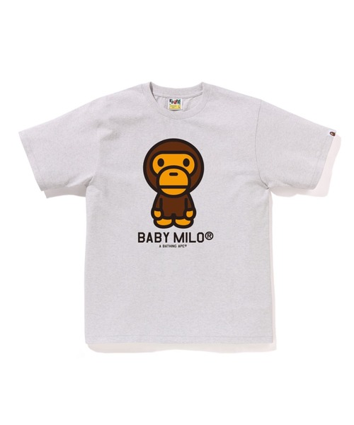 A BATHING APE（アベイシングエイプ） tシャツ BABY MILO TEE メンズ