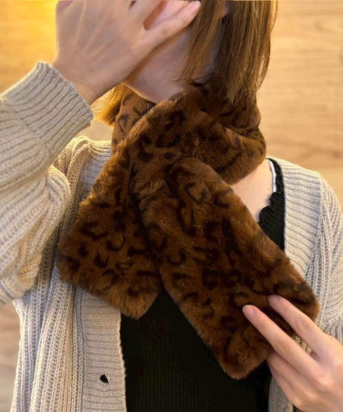 ◇豹柄 ストール マフラー SEXY DYNAMITE LONDON◇ ◇豹柄 ストール