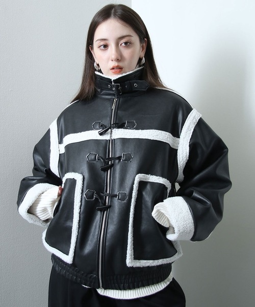 Nilway（ニルウェイ） ムートンジャケット ムートンコート ダッフル