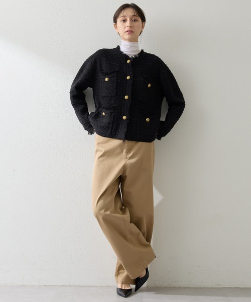 Whim Gazette（ウィム ガゼット） チノパン バイオ加工チノパンツ