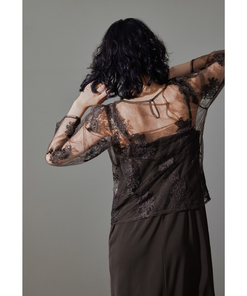 niana（ニアナ） ドレス マルチレイヤードセットドレス レースブラウス