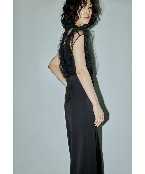 niana（ニアナ） パンツドレス チュールドッキングパンツドレス