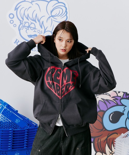 Remember. パーカー Remember LOVE Zip Hoodie / リメンバーラブジップ