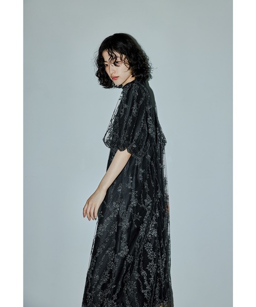 niana（ニアナ） ドレス 刺繍レースAラインドレス マタニティ 妊婦