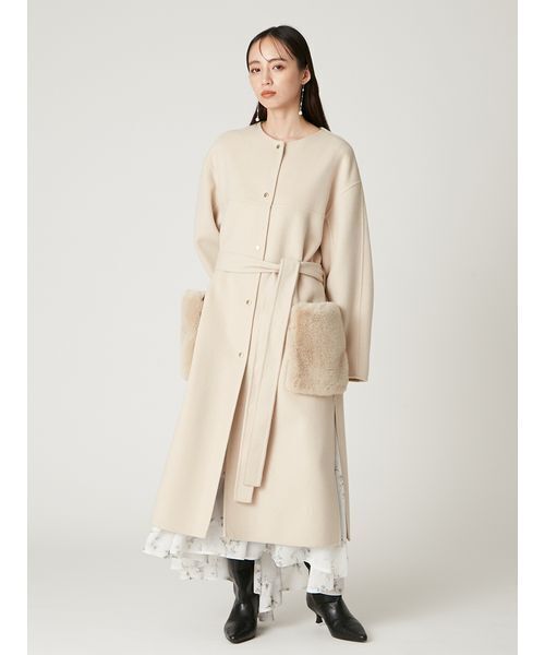 FRAY I.D（フレイ・アイディー） ジャケット ノーカラージャケット