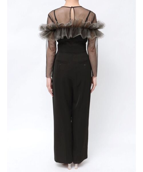 LAGUNAMOON（ラグナムーン） パンツドレス LADYフリルオフショル