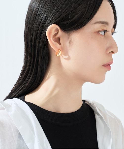 Jewel closet by L&Co. ピアス K18 フープ ピアス レディース