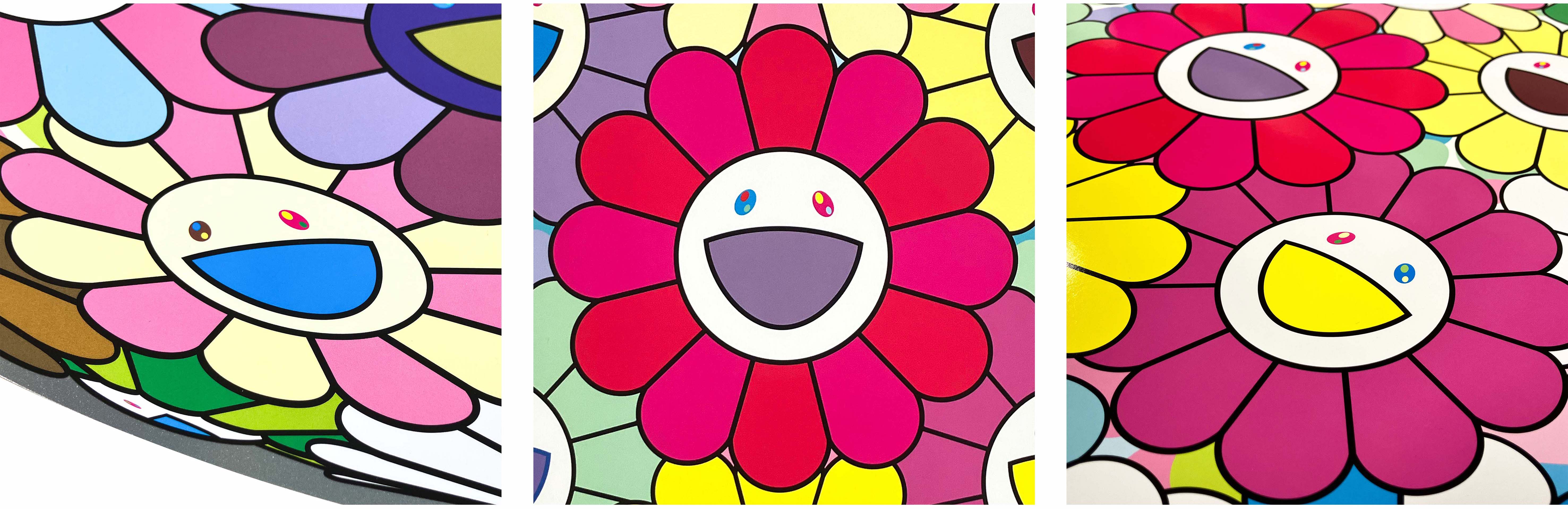 村上隆 版画 【レインボーの心の中】ED300 レインボーの心の中> 村上隆 版画 ED300