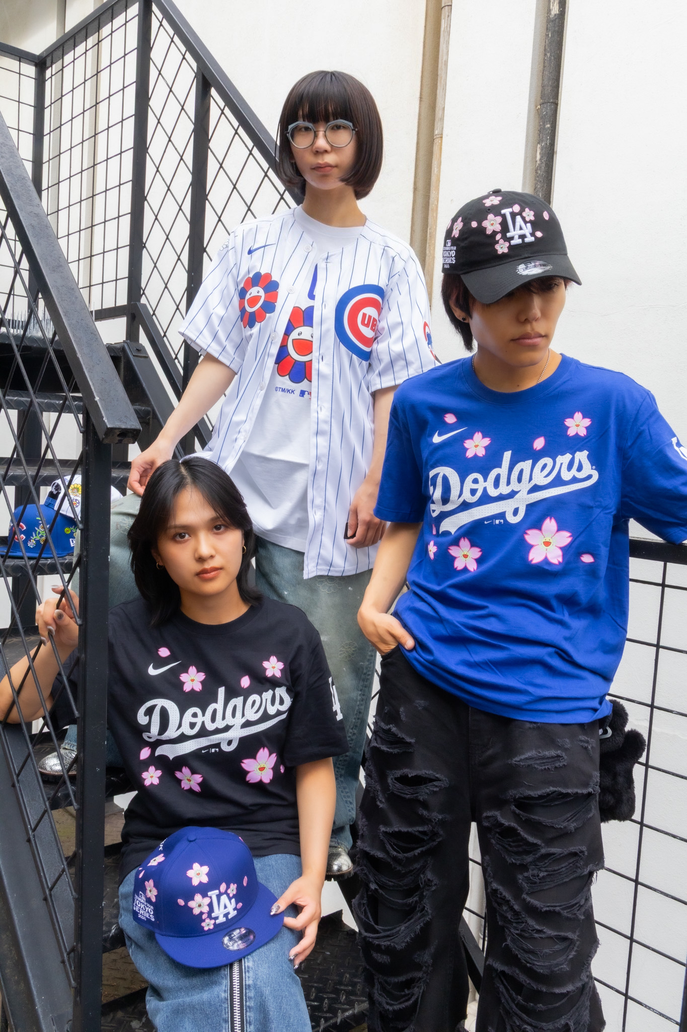 7月21日(月) 12時よりWEBショップにて、 村上隆×MLBコラボレーション