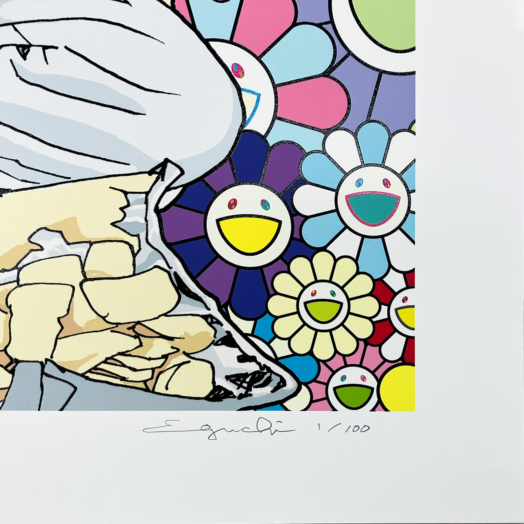 3月3日(月) 12時よりWEBショップにて、江口寿史・村上隆エディション