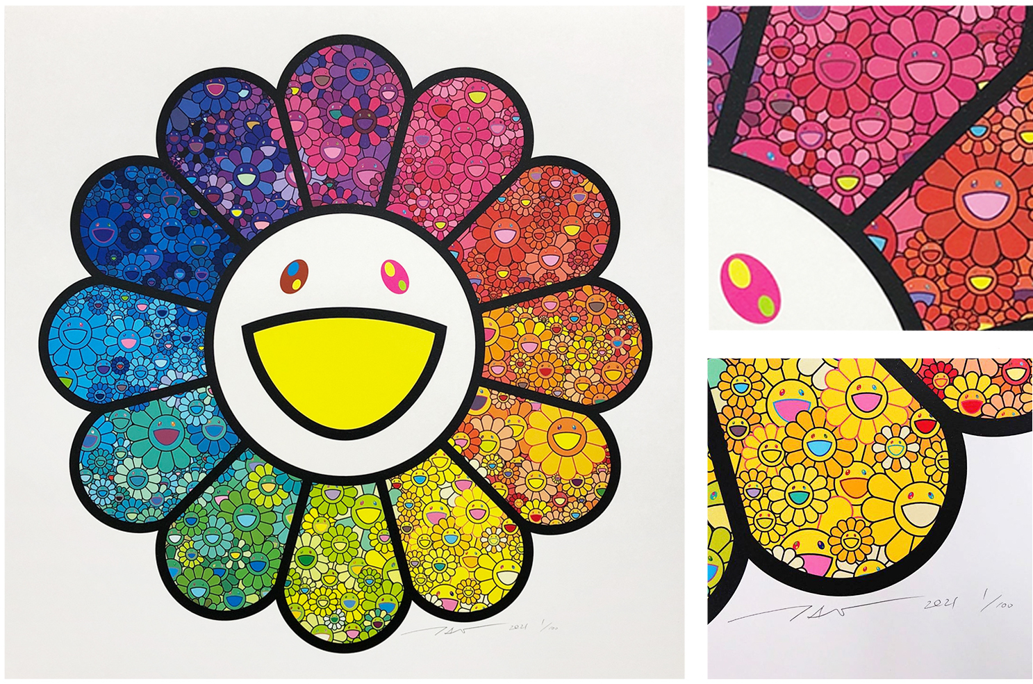 7月8日(木)よりWEBショップにて、村上隆 新作エディションサイン入り