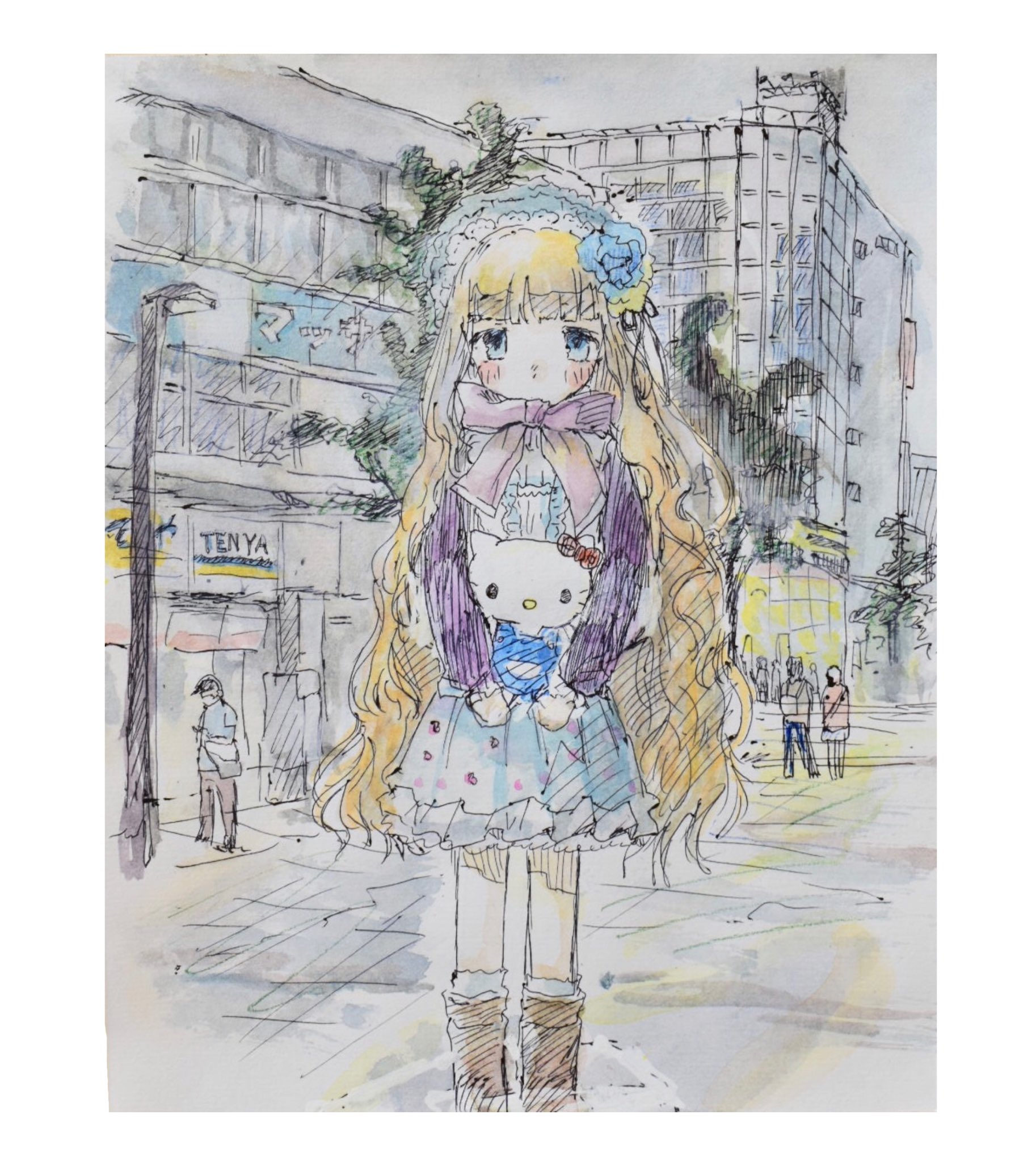 1月27日(水)10時より、WEBショップにてくらやえみ初版画作品3種を