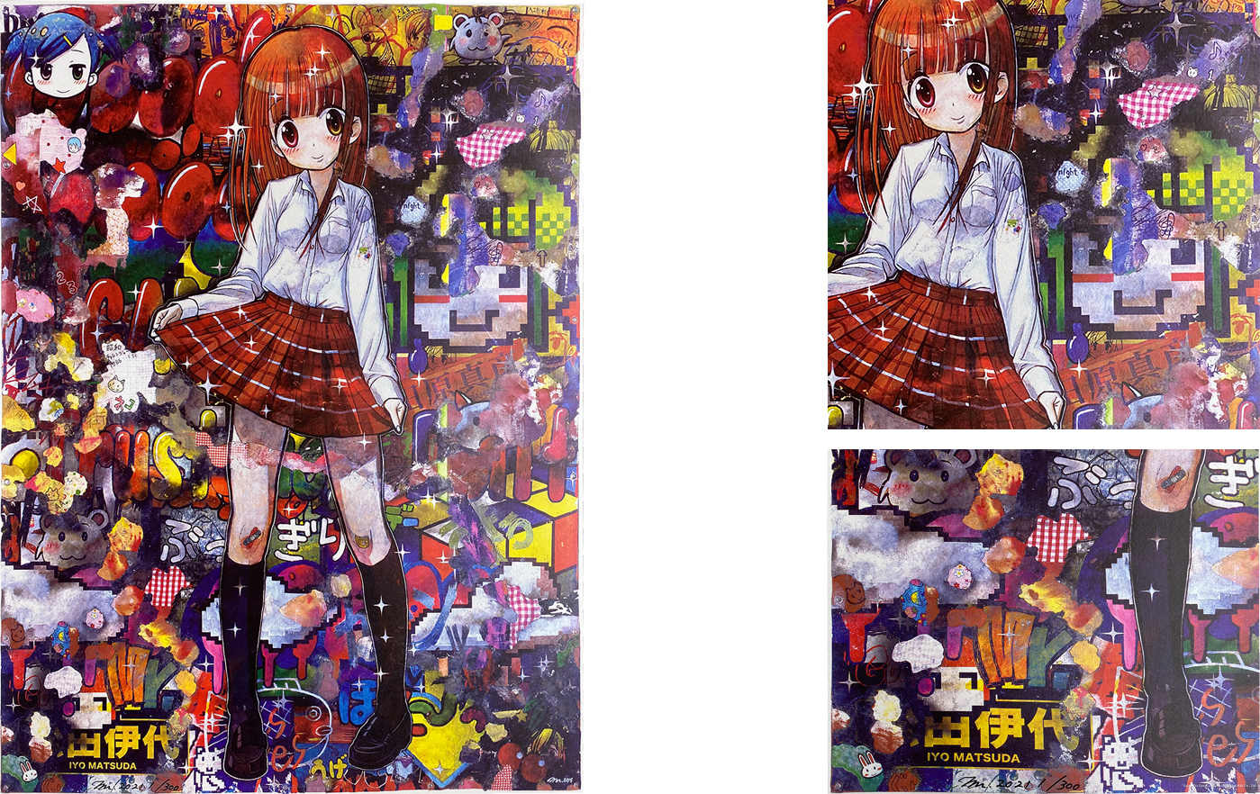 Mr. 終わらない歌 ポスター ed300 村上隆 zingaro Mr. 終わらない歌